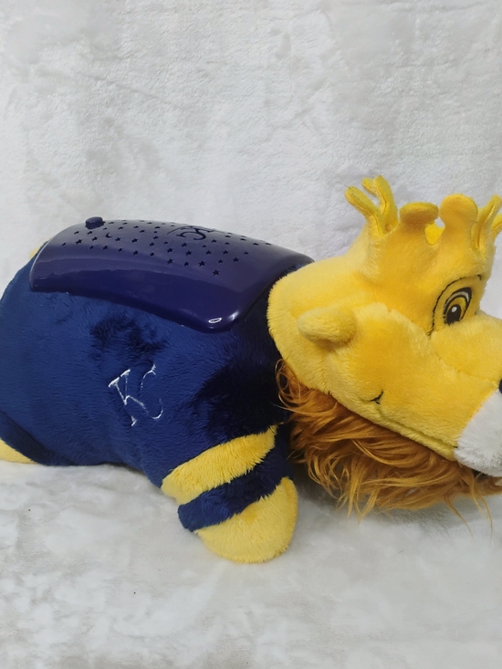Pillow Pets Other - Kansas City KC Royals Lion Pillow‎ Pets Dream Lites Night Star Light Plush MLB A